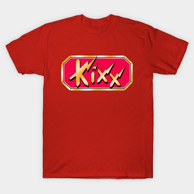 Retro Computer Games Kixx Software T-Shirt by Meta Cortex